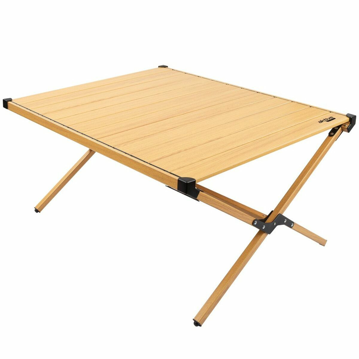 Tavolo Pieghevole Aktive Rettangolare Da Campeggio Alluminio 88,5 X 70,5 X 43 cm