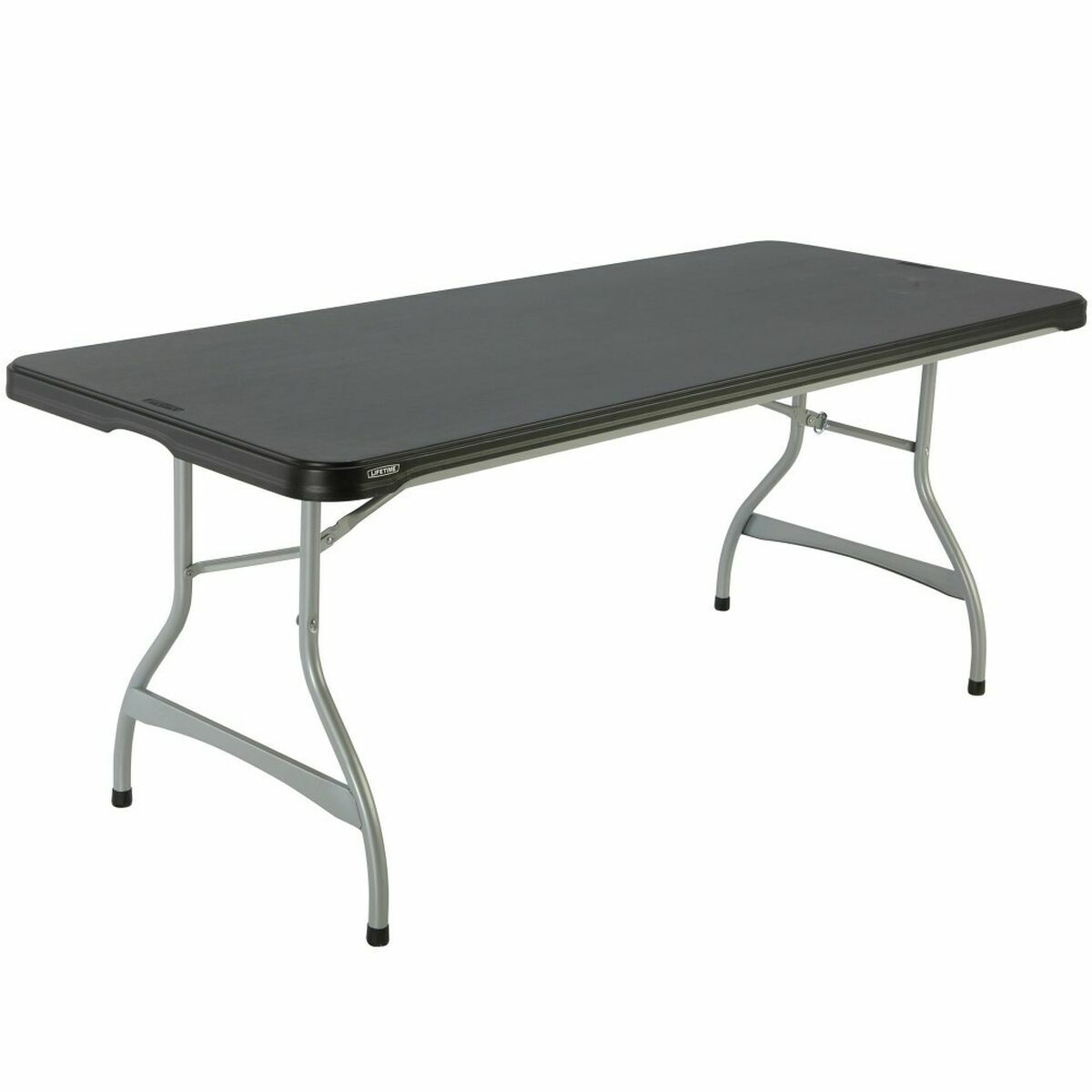 Tavolo Pieghevole Lifetime 182 X 73,5 X 76 Cm 6 Persone Rettangolare Acciaio Plastica