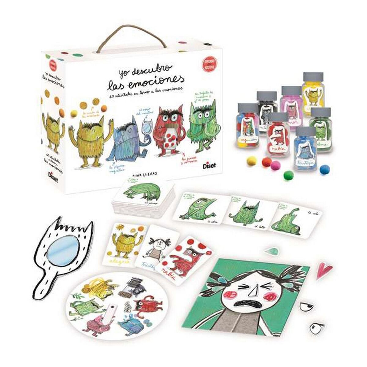 Gioco Educativo Prima Infanzia Diset Yo Descubro Las Emociones 168 Pezzi