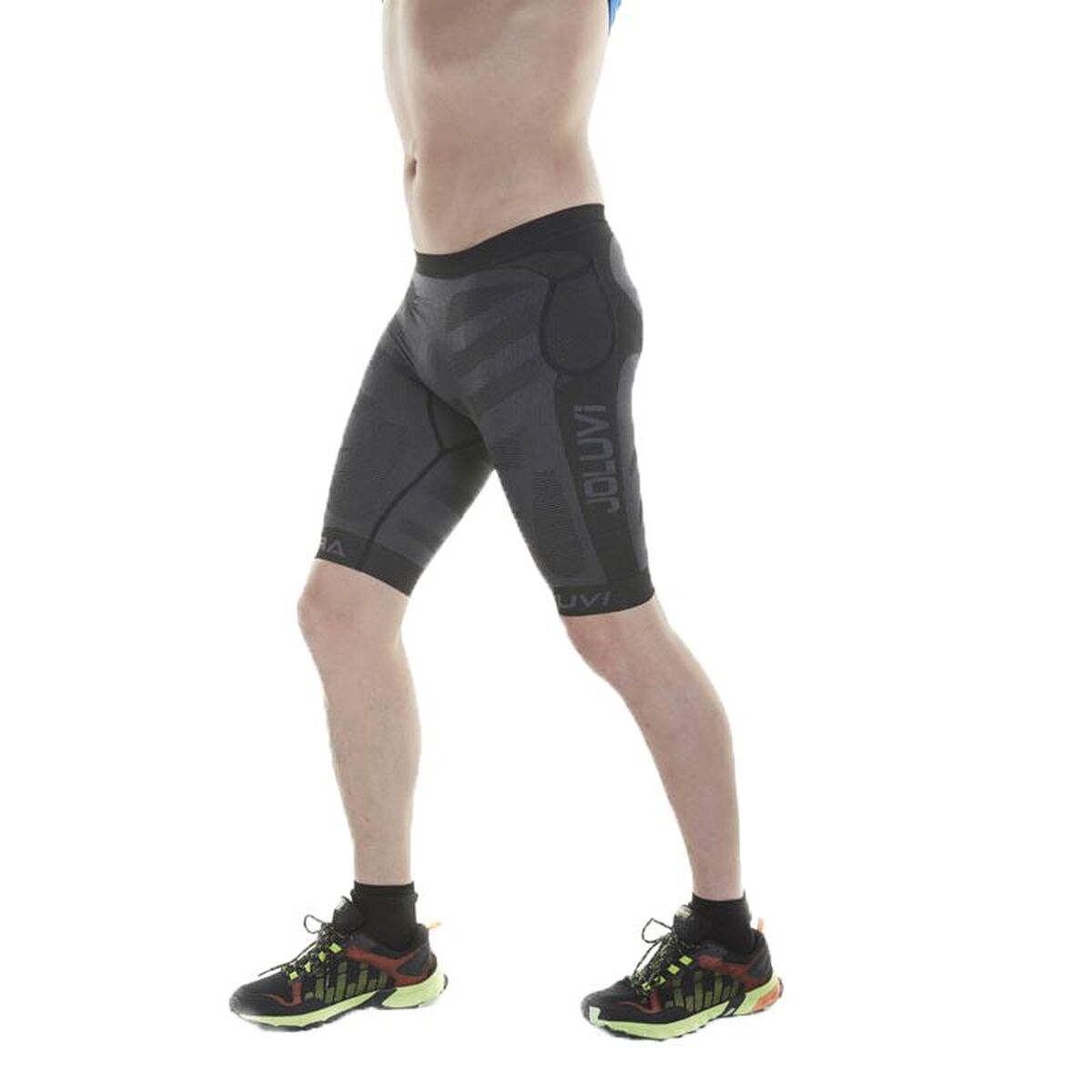 Leggings Sportivo Da Donna Joluvi Nero Taglia:s