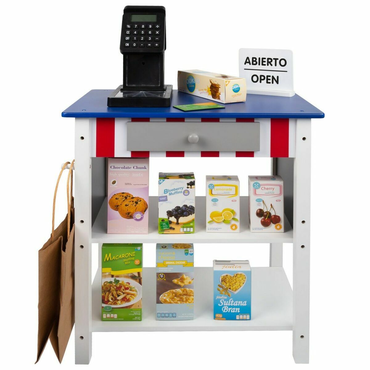 Supermercato Di Giocattoli Woomax 48 X 70 X 30 Cm 28 Pezzi