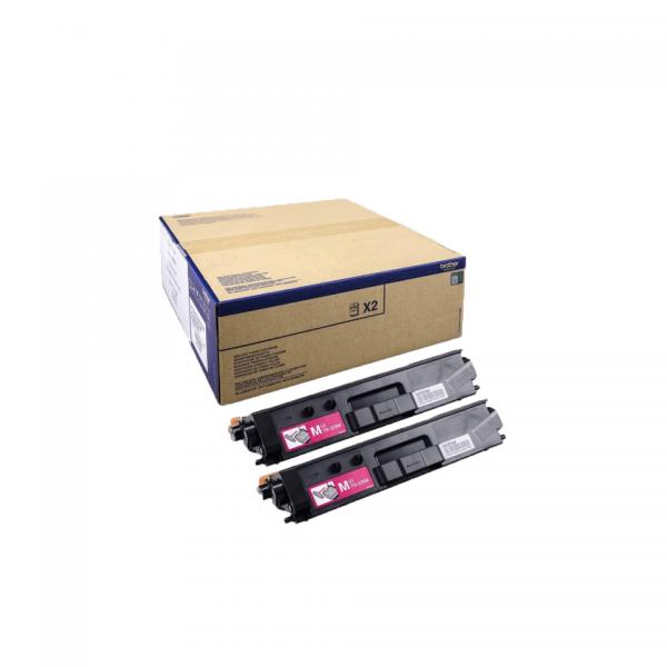 Brother Tn329m - 2eR-Pack - Magenta - Original