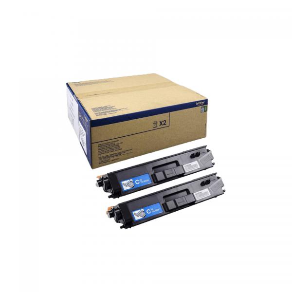 Brother Tn900c - 2eR-Pack - Cyan - Original - Tonerpatrone