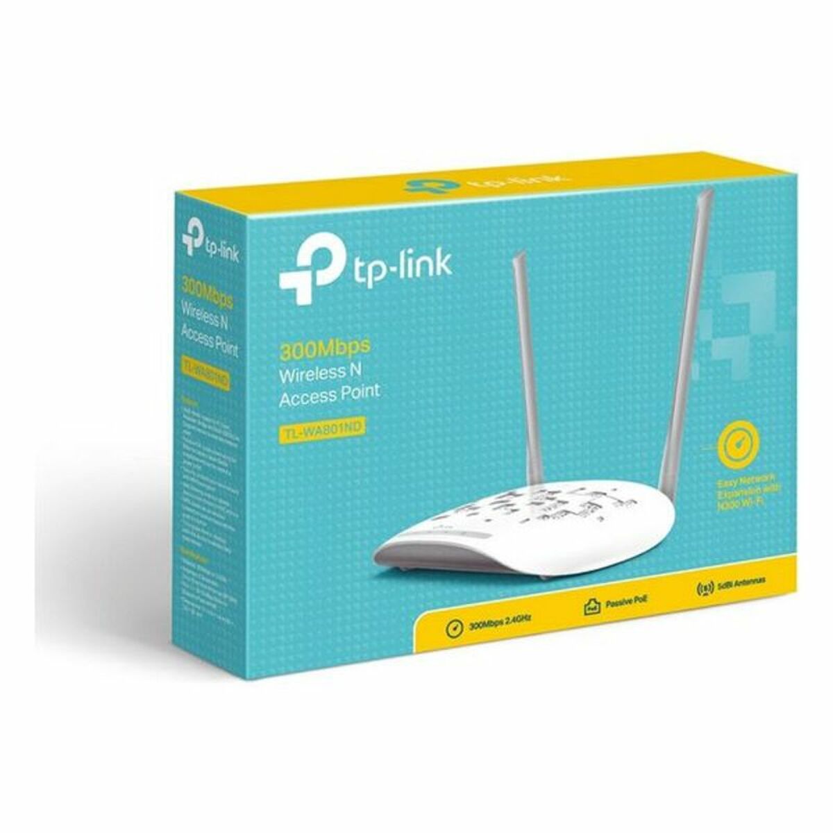 Punto D'accesso Ripetitore TP-Link TL-Wa801n 300 Mbps 2.4 Ghz Bianco - Image 4