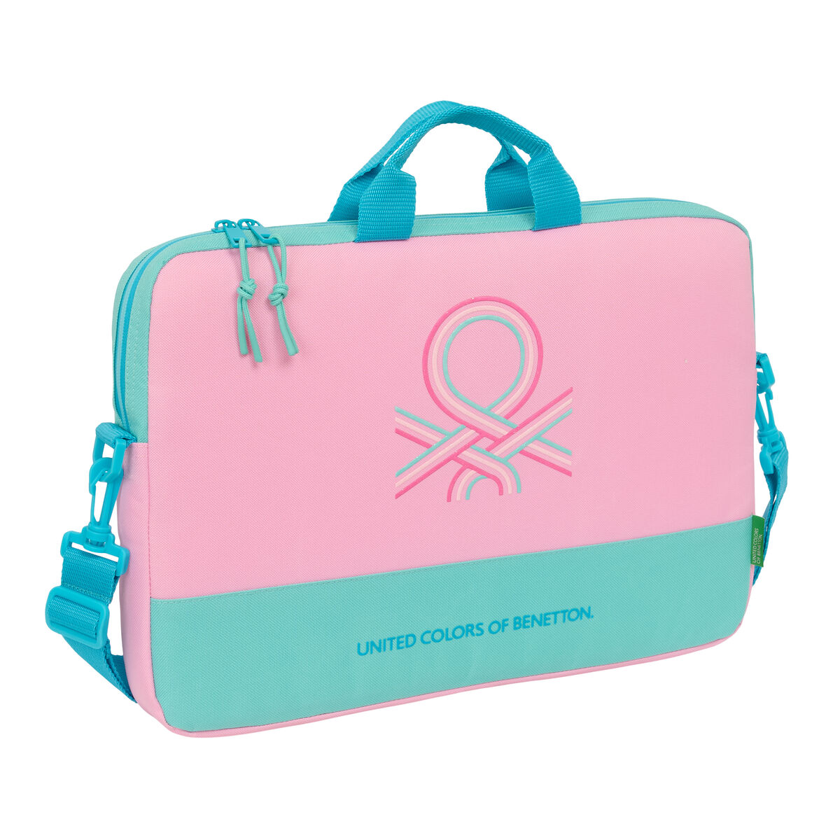 Valigetta Per Portatile Benetton Dolce Multicolore 40 X 27 X 4 cm