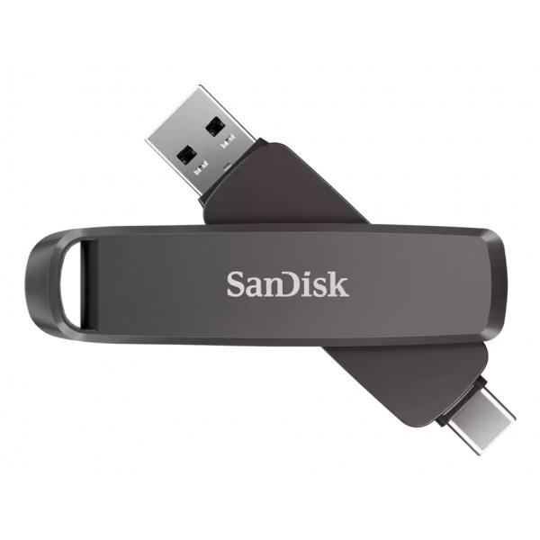 Sandisk Sddde1-1t00-G46 Unità Flash Usb 1 Tb Usb TypE-C/usb TypE-A 3.2 Gen 2 (3.1 Gen 2) Nero
