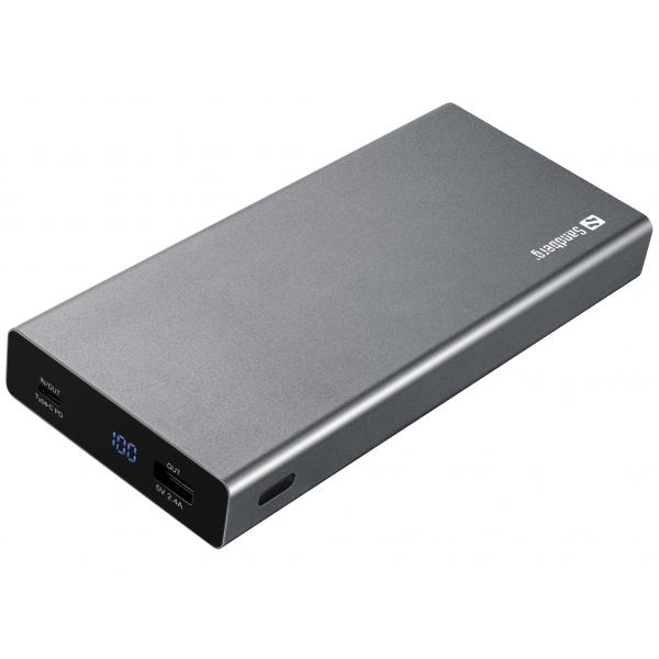 Sandberg Powerbank UsB-C Pd 100w 20000 (sandberg Powerbank - Ekstern Batteripa)