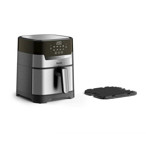 Tefal Easy Fry & Grill Ey505d Singolo 4,2 L Indipendente 1550 W Friggitrice Ad Aria Calda Acciaio Inox (tefal Easy Fry & Grill Ey505d15 Fritur)