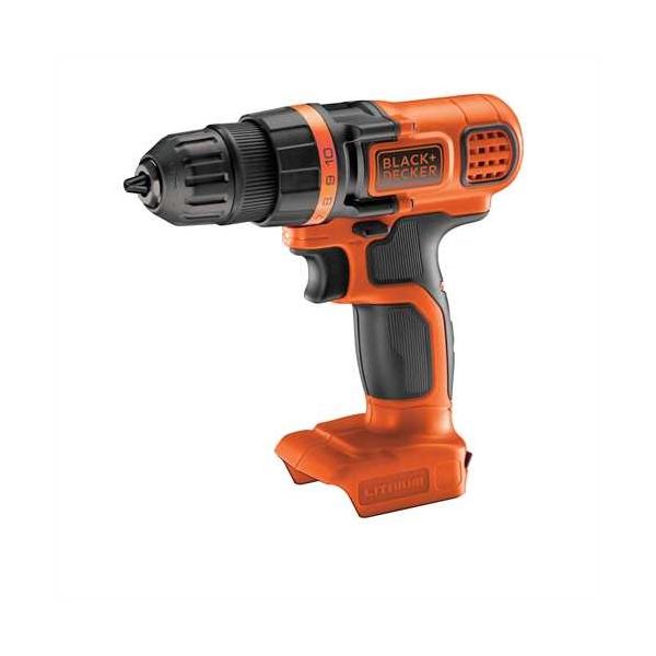 Black & Decker Bdcdd18n Nero, Arancione 650 Giri/min (black & Decker Bdcdd18N-Xj Bor 650 Rpm)