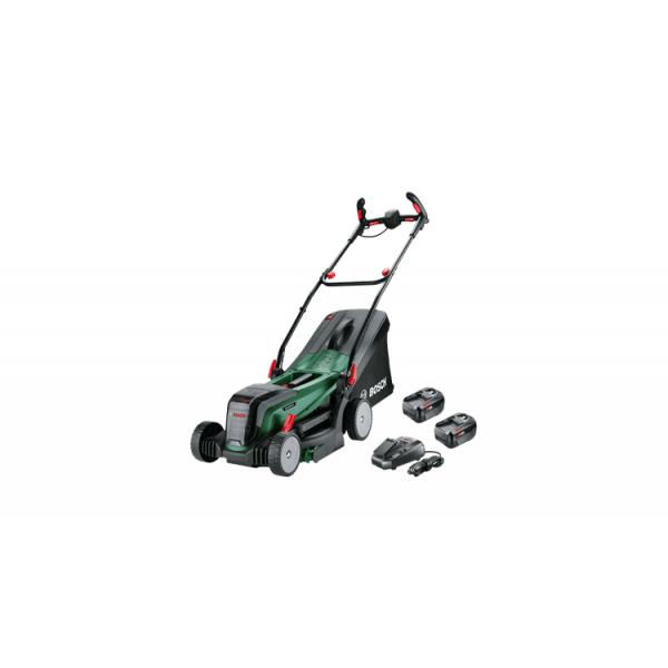 Bosch 37-550 Tagliaerba A Spinta Batteria Nero, Verde (bosch 37-550 Pl?neklipper Manuel Pl?ne)
