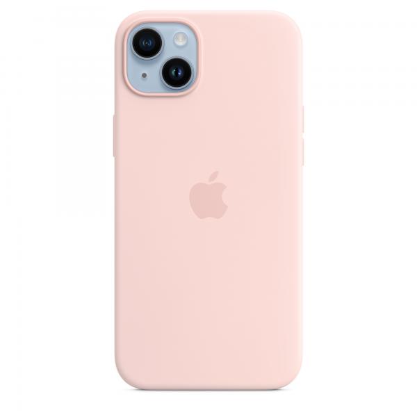 Apple Custodia Magsafe In Silicone Per Iphone 14 Plus - Rosa Creta (apple - Bagsidecover Til Mobiltelefon)