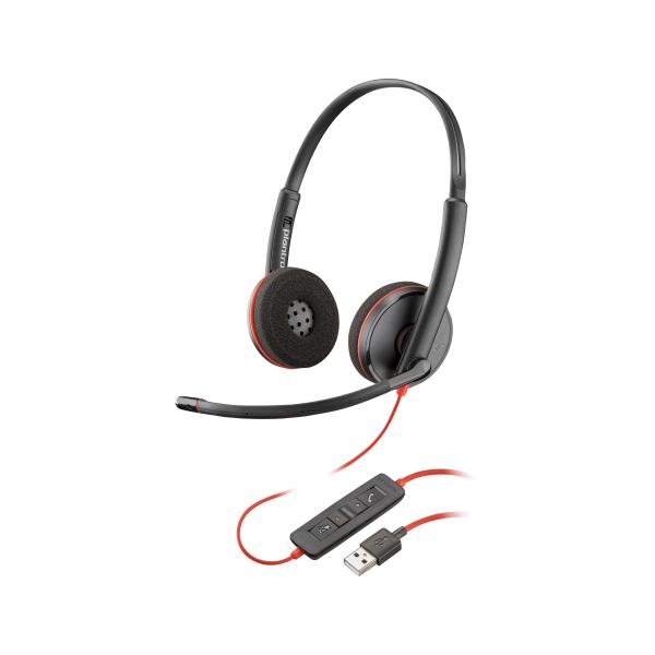 Blackwire 3220 Stereo UsB-A - Headset
