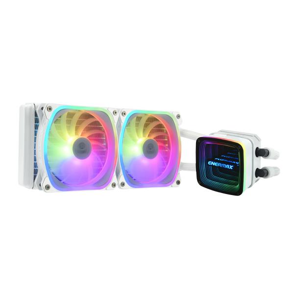 Enermax ElC-Aqfa240-SqA-W Sistema Di Raffreddamento Per Computer Processore Kit Di Raffreddamento A Liquido 12 Cm Bianco 1 Pz (wak Enermax Aquafusion