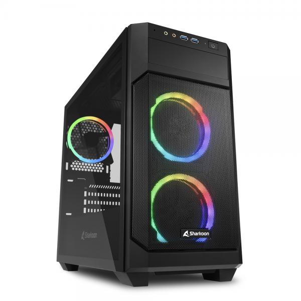 Sharkoon V1000 Rgb Micro Tower Nero (sharkoon V1000 Rgb - Microatx)