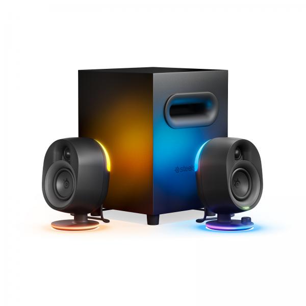 Steelseries Arena 7 Set Di Altoparlanti Pc/pc Portatile Nero 2.1 Canali 2-Vie Bluetooth (steelseries Arena 7)