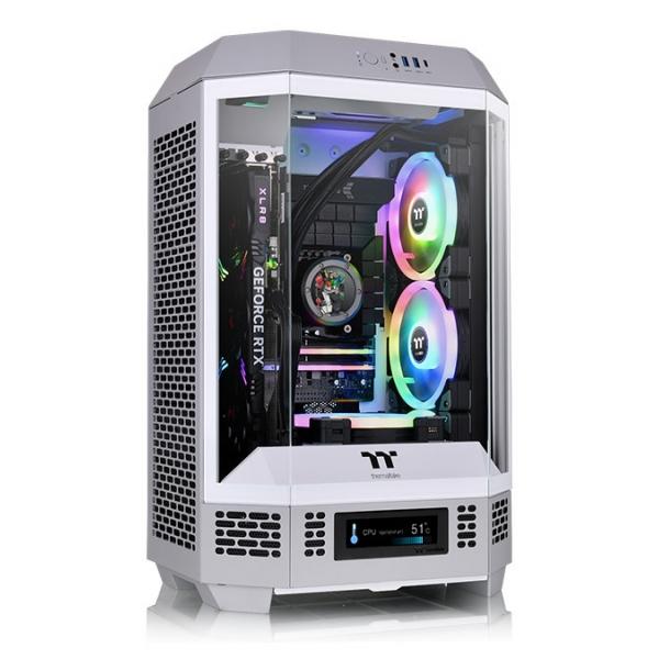 Thermaltake Tower 300 Limestone Micro Tower Grigio, Bianco (geh Thermaltake The Tower 300 Mini To)
