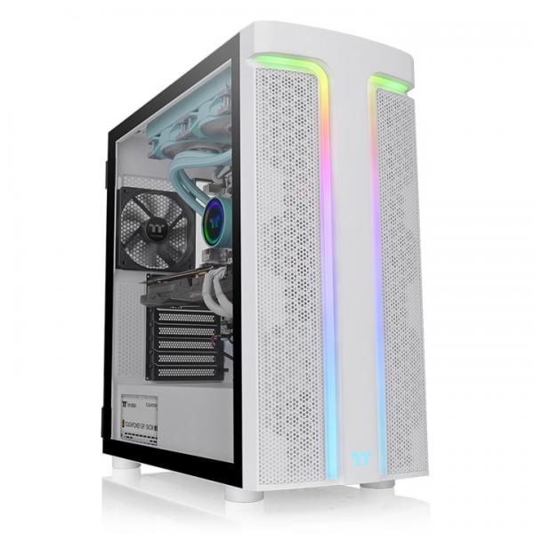 Thermaltake H590 Tg Argb Midi Tower Bianco (tt H590 Tg Argb Snow Whi)