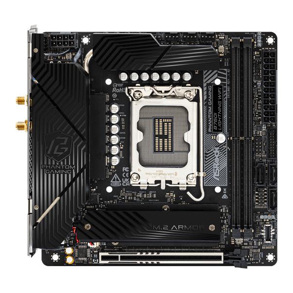Asrock B760i Lightning Wifi Intel B760 Lga 1700 Mini Itx (asrock B760i Lightning Wifi)