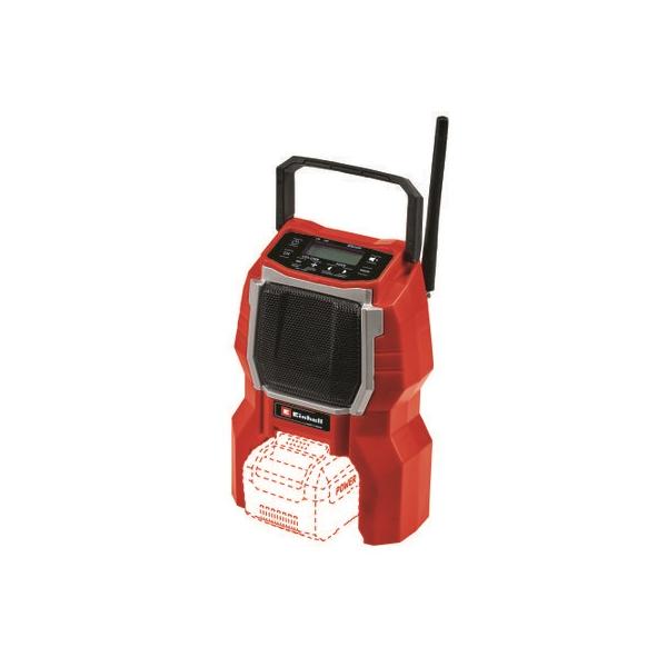 Einhell TC-Ra 18 Li Bt Portatile Digitale Nero, Rosso (einhell TC-Ra 18 Li Bt B?rbar Digital)