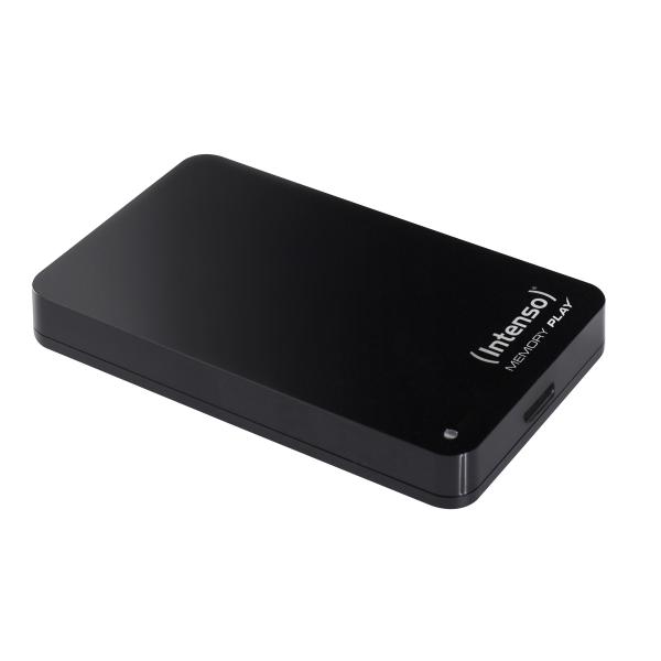 Intenso Festplatte 2tb Usb 3.0 6.35cm 2.5'' Schwarz - Festplatte - 2,5 Disco Rigido Esterno 5400 Giri/min 2.5 MicrO-Usb B Nero (intenso Memory Play