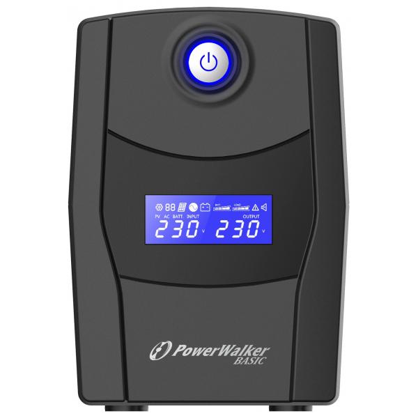 Powerwalker Vi 600 Stl Gruppo Di Continuità [ups] A Linea Interattiva 0,6 Kva 360 W 2 Presa[e] Ac (powerwalker Basic Vi 600 Stl - Ups - 3)