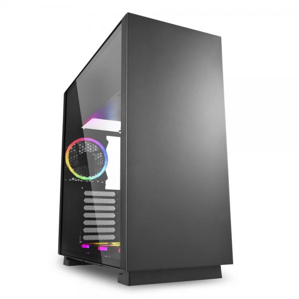 Sharkoon Pure Steel Rgb Midi Tower Nero (sharkoon Pure Steel - Tower - Udvidet)