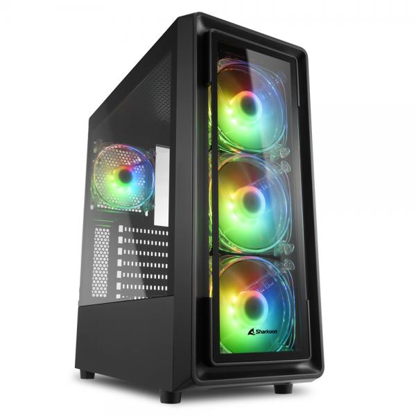 Sharkoon Tk4 Rgb Midi Tower Nero (tk4 Rgb)