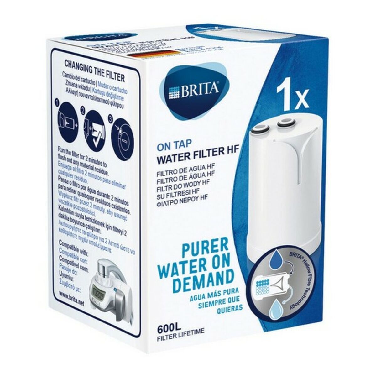 Filtro Per Il Rubinetto Brita Eu035905160003 600 L