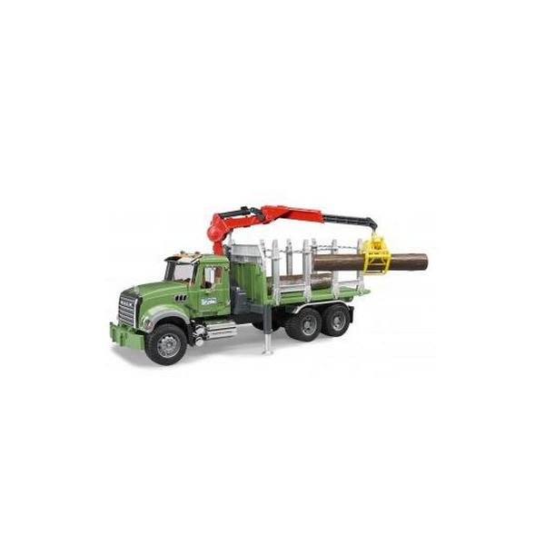 Bruder 02824 Veicolo Giocattolo (bruder Mack Granite Timber TransporT-l)
