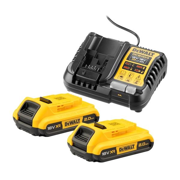 Dewalt Dcb1104d2-Qw Carica Batterie (dewalt Dcb1104d2-Qw Batterioplader)