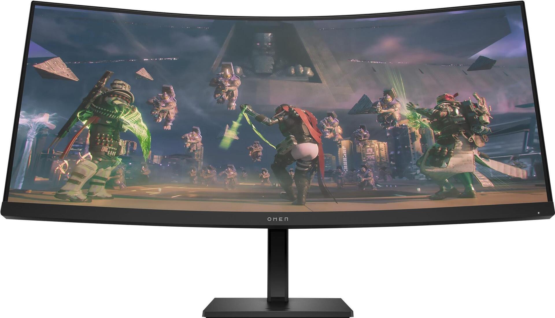 Omen By Hp 34c Curved Gaming Monitor - 86,40cm (34")  Wqhd Va, 165hz, 1ms, Hdr400, Amd Freesync Premium [energieklasse G] (780k8e9#abb)