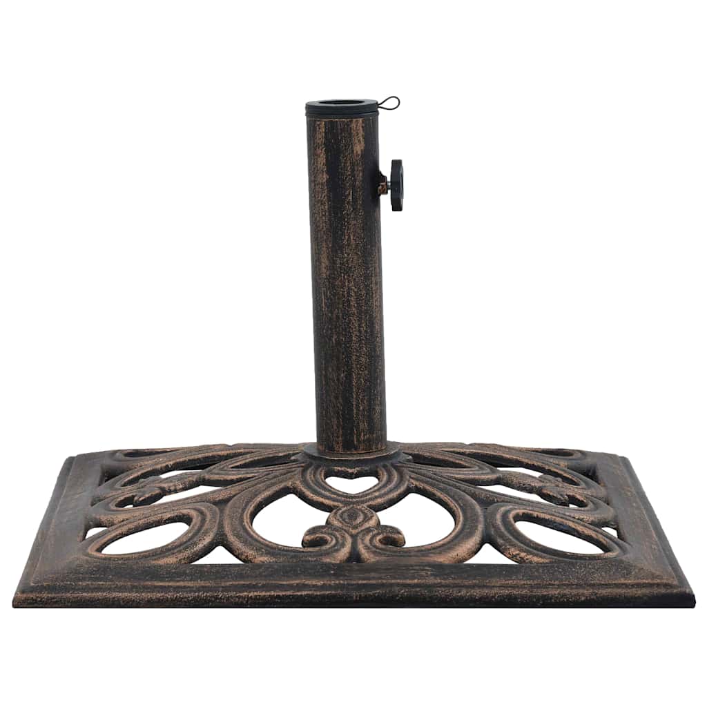 Base Ombrellone Bronzo 12 Kg 49 Cm In Ghisa - Image 3