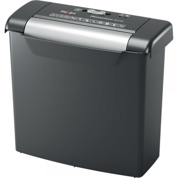 Rexel Momentum S206 Distruggi Documenti Taglio A Striscia 72 Db Nero, Grigio (rexel Momentum S206 - Finsk?remaskine)