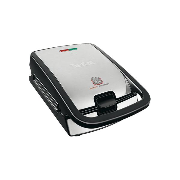 Tefal Snack Collection Sw852d Tostiera 700 W Nero, Acciaio Inox (tefal Snack Collection Sw 852 D Sandwi)