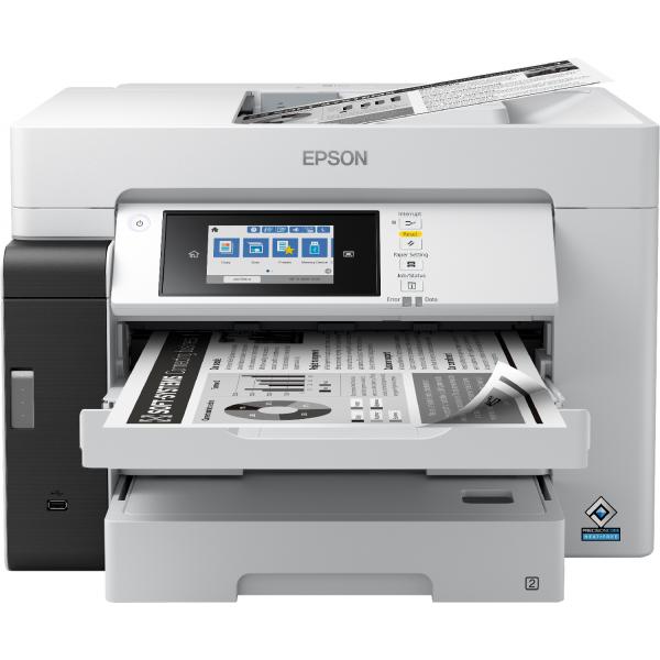Epson Ecotank Pro ET-M16685 Ad Inchiostro A3 4800 X 2400 Dpi WI-Fi (epson Ecotank Pro ET-M16685 Mono A3 Multifuncion Printer. Up To 25ppmipm. Print/c