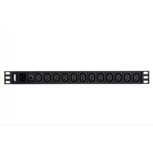 Aten Pe0212g Unità Di Distribuzione Dell'energia [pdu] 12 Presa[e] Ac 1u Nero (1u 16a 12port Basic Pdu)