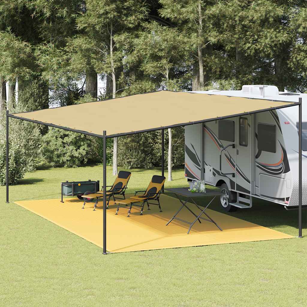 Tappeto Da Tenda 400x600 Cm Beige