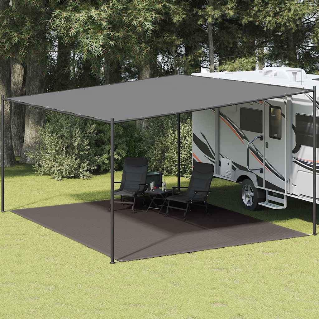 Tappeto Da Tenda 400x500 Cm Grigio Antracite