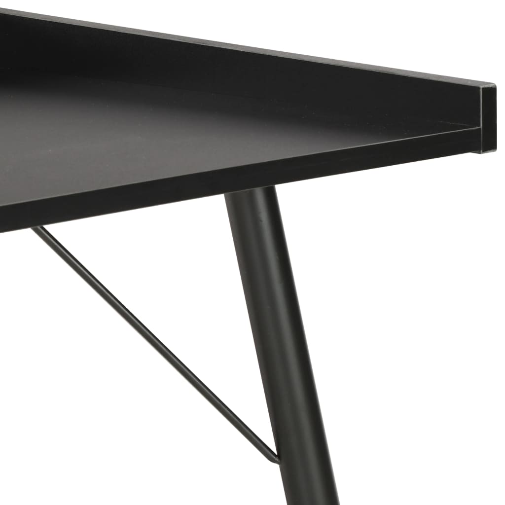 Scrivania Nera 90x50x79 cm - Image 4