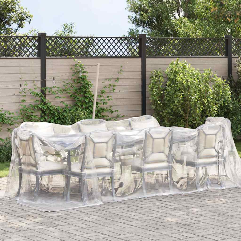 Telone Trasparente Con Occhielli 2x6 M In Polietilene