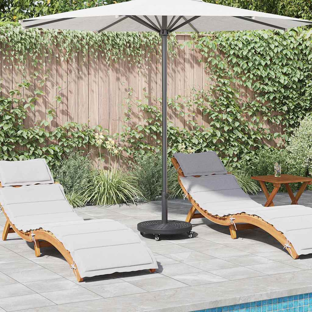 Base Per Ombrellone Art Déco Nero Ø 45 X 39,5 Cm Ferro