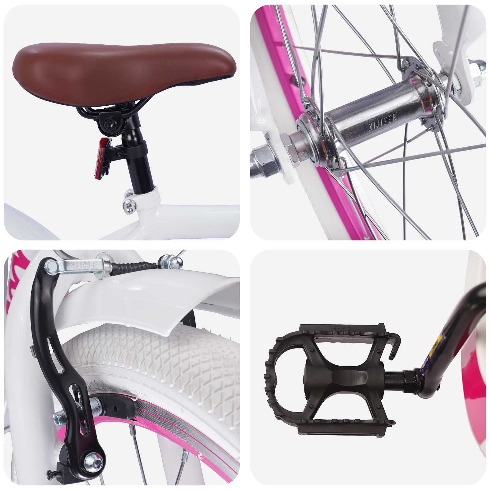 Bicicletta Per Bambini 18 Pollici Per Bambini Dai 5 Ai 7 Anni - Image 4