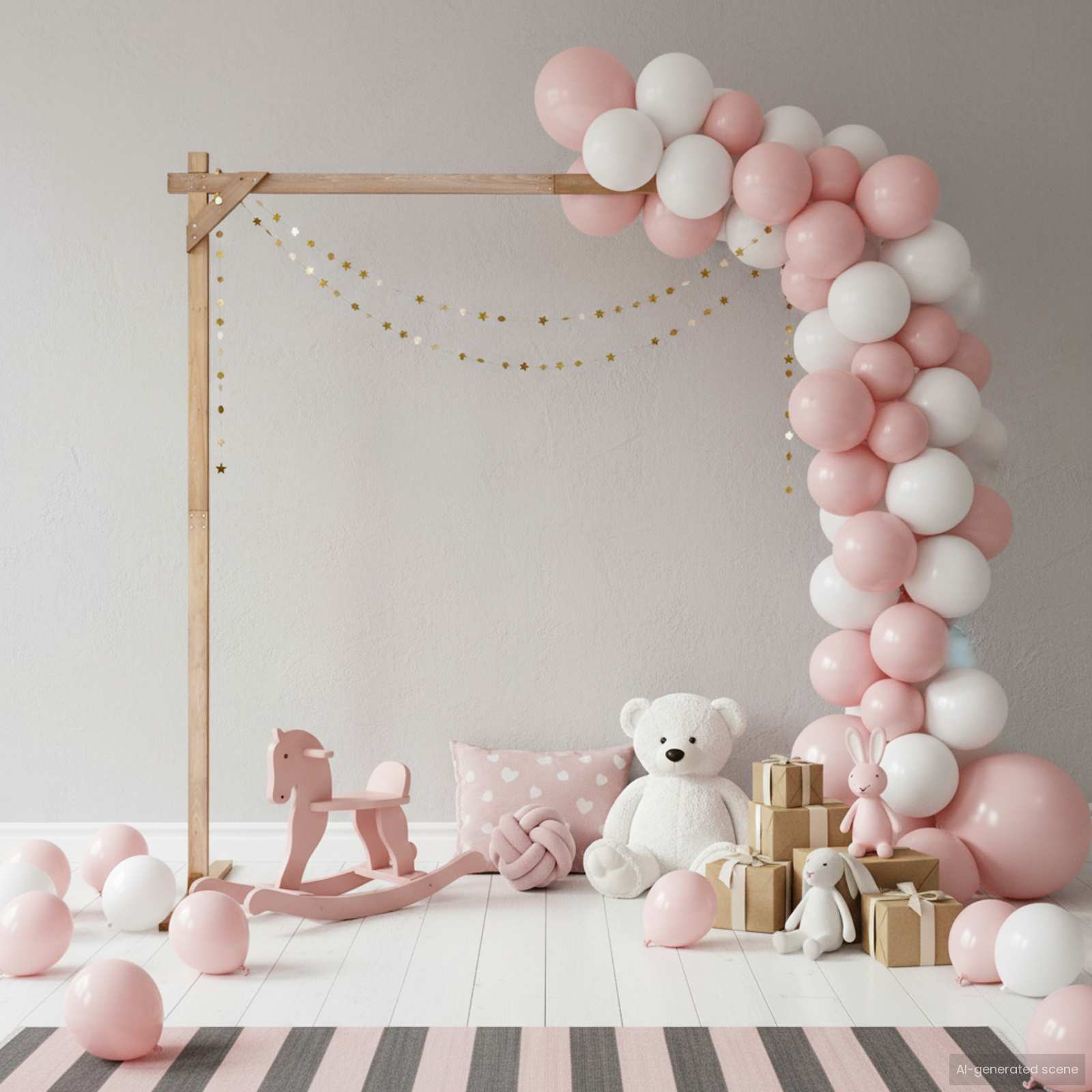 Arco Nuziale Marrone Chiaro 225 X 95 X 226 cm