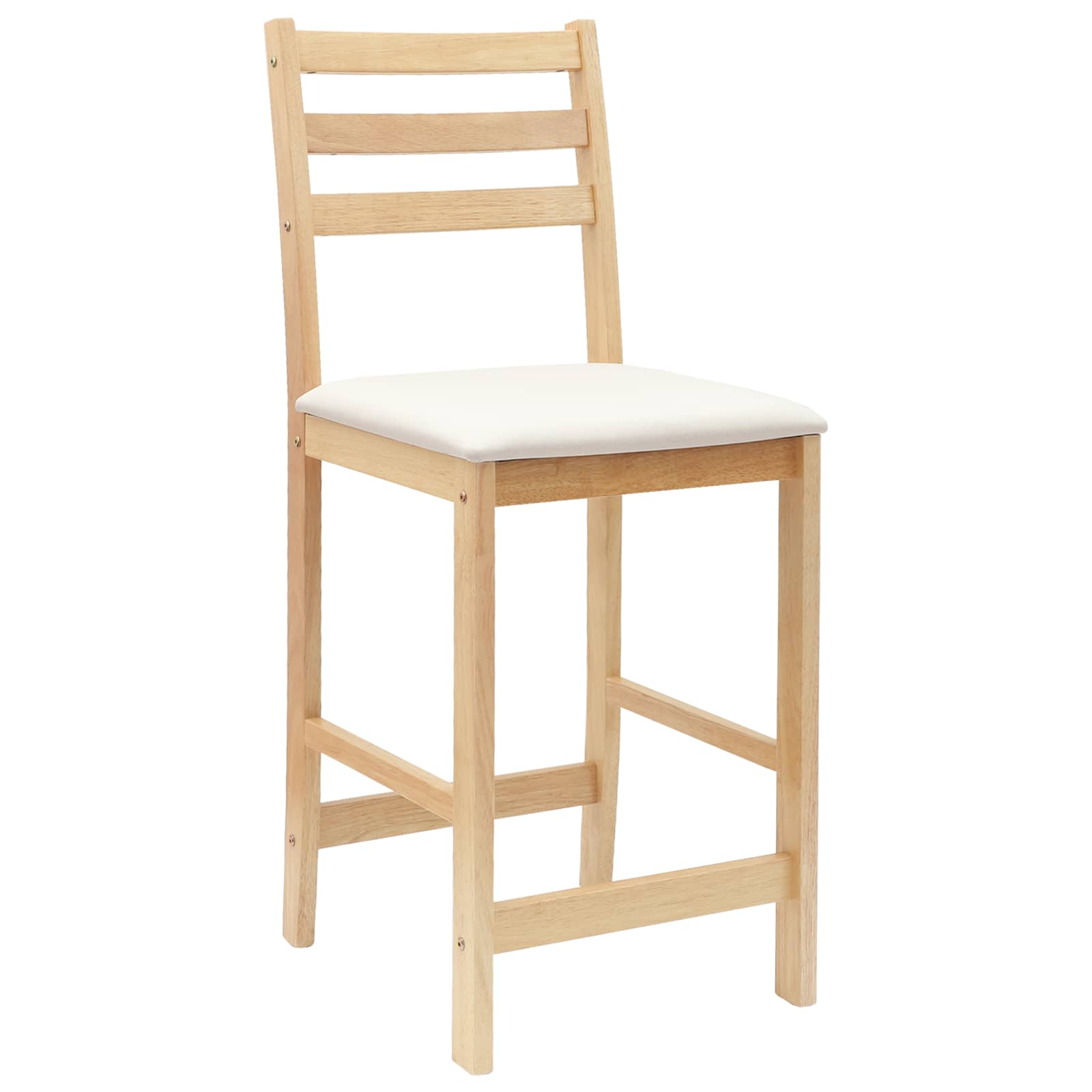 Sedie Da Pranzo 2 Pcs Naturale 40 X 47,5 X 99,5 cm - Image 4