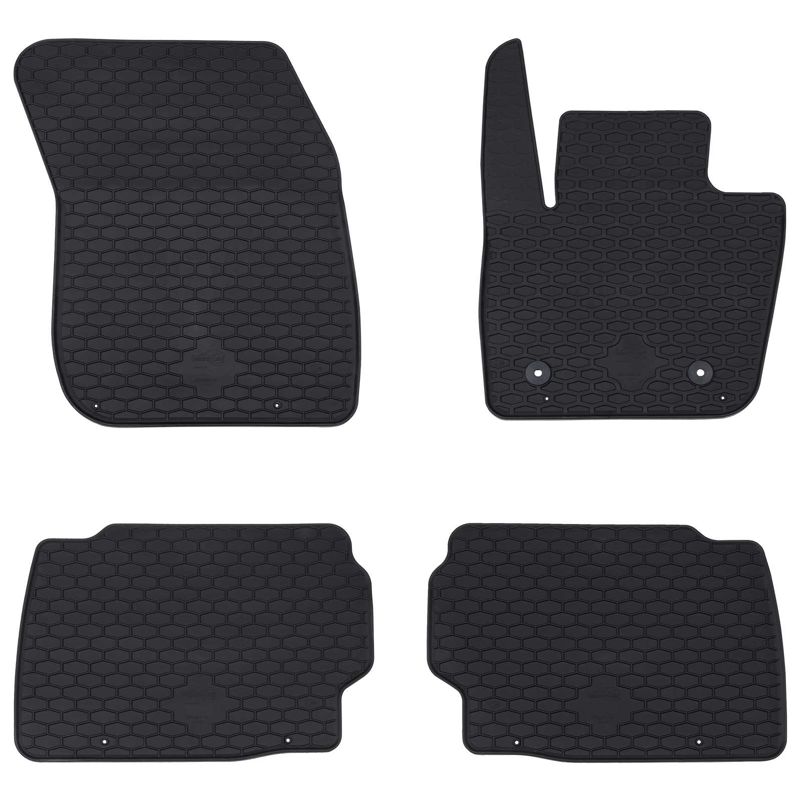 Tappetino Per Auto 4 Pcs Nero Adatto Per Ford Mondeo 2014-