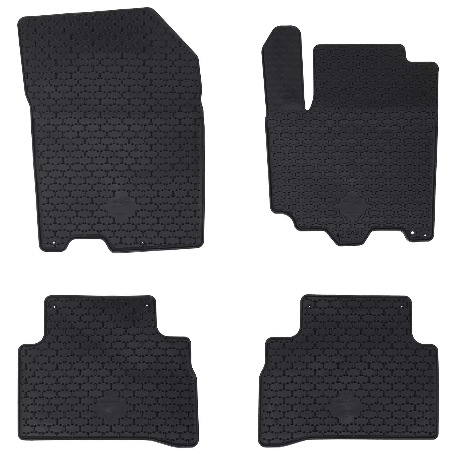 Tappetino Per Auto 4 Pcs Nero Adatto Per Suzuki Vitara 2015-