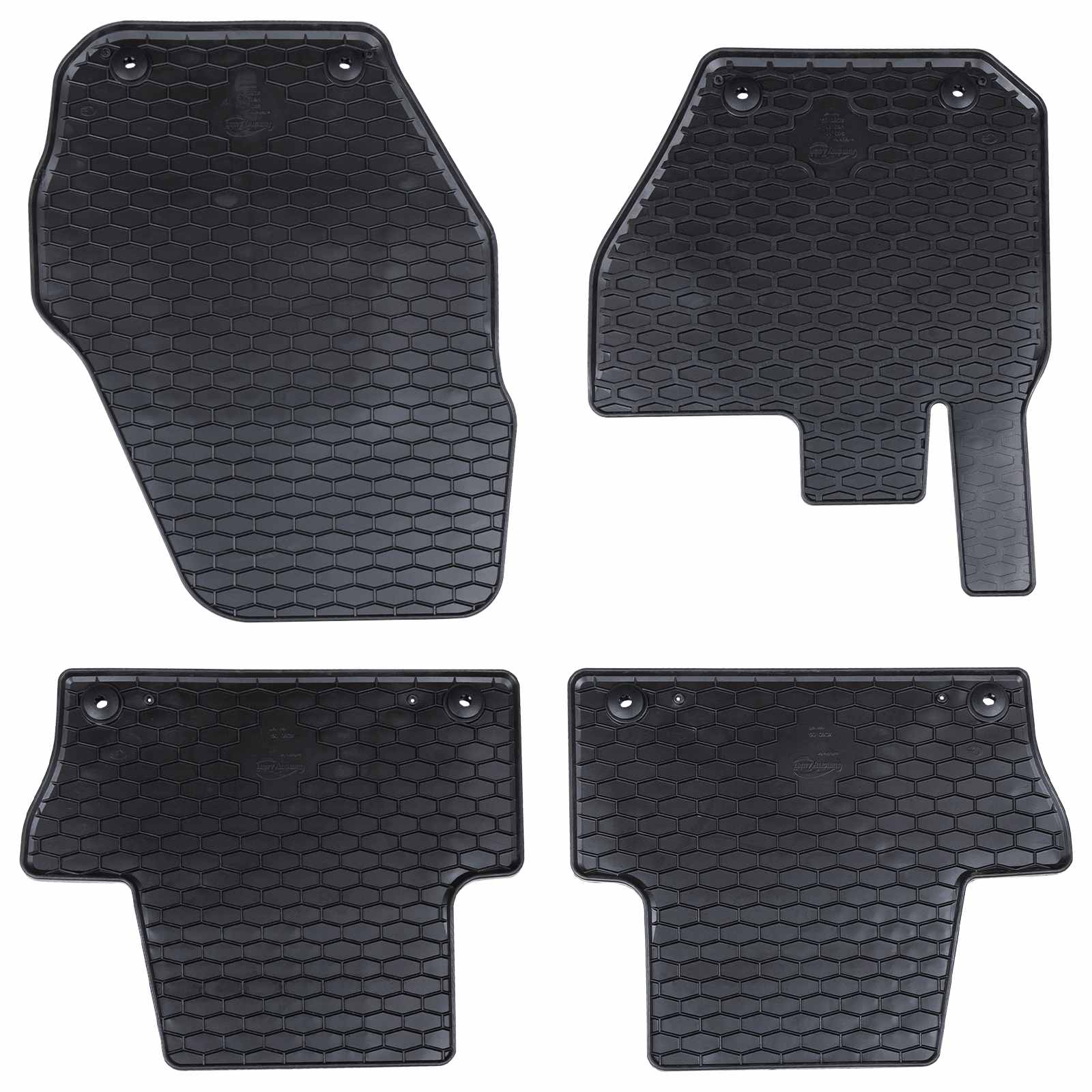 Tappetino Per Auto 4 Pcs Nero Adatto Per Volvo Xc60 2009-2017