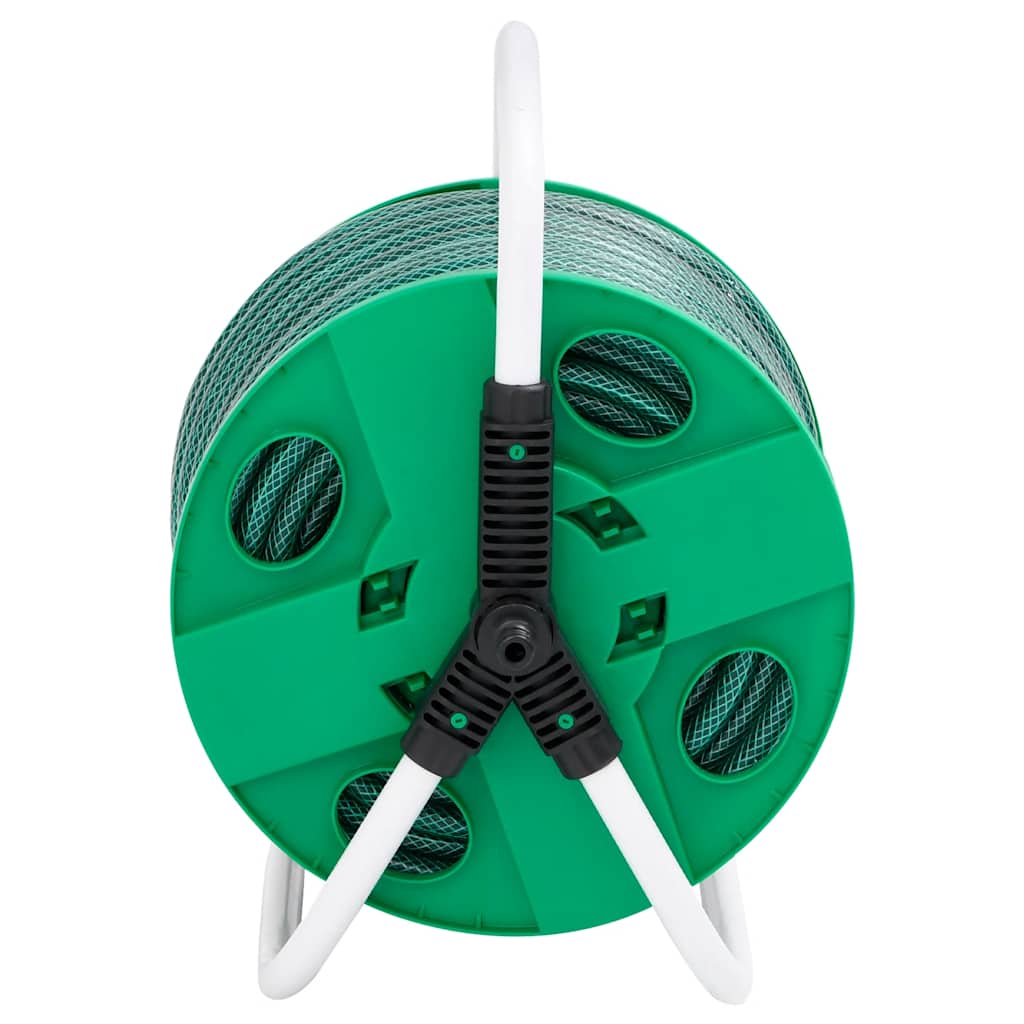 Avvolgitubo Autonomo Verde Con Set Raccordi Tubo 0,5" 50 M Pvc - Image 3