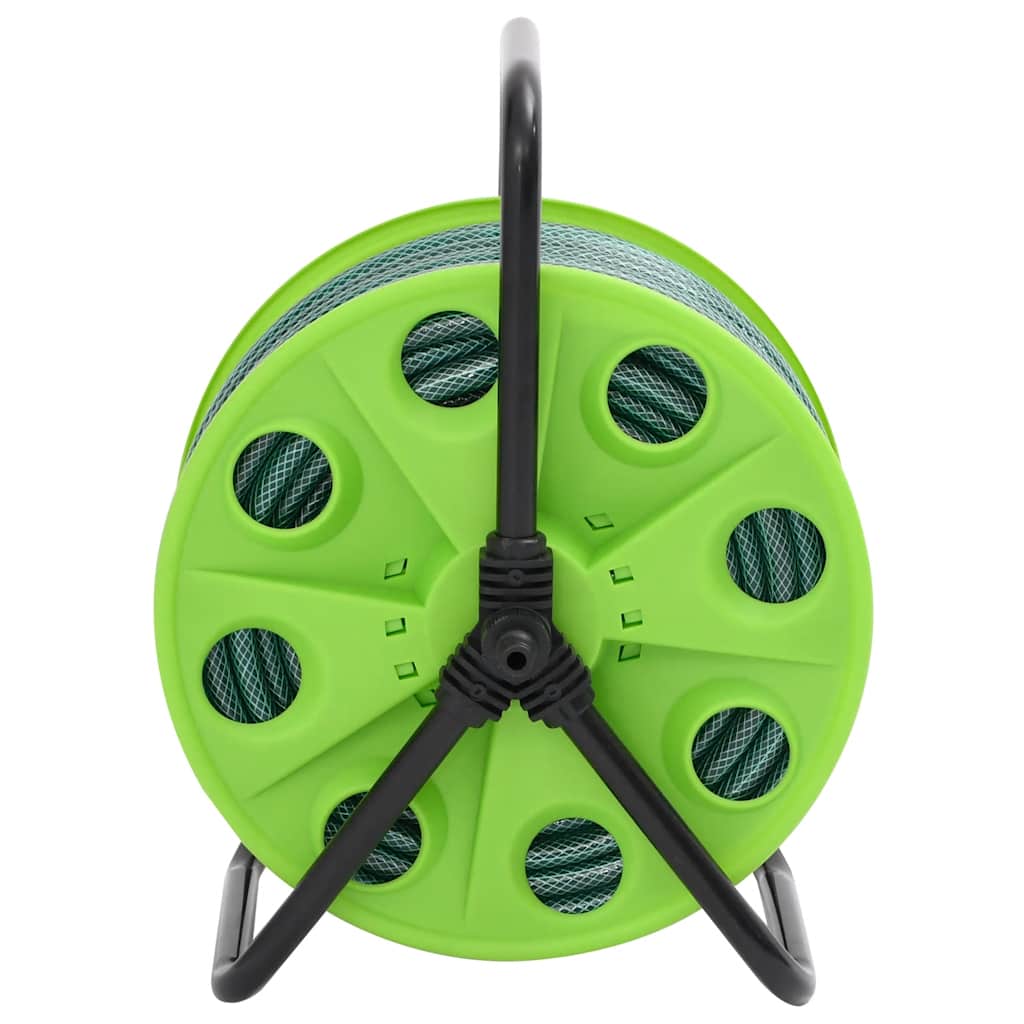 Avvolgitubo Autonomo Verde Con Set Raccordi Tubo 0,5" 50 M Pvc - Image 3