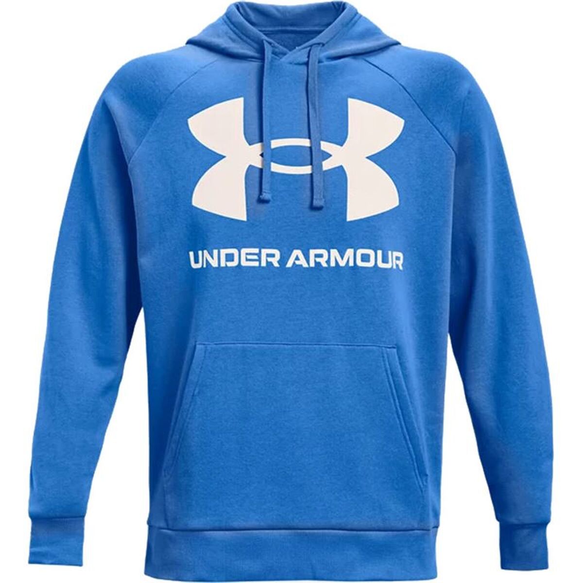 Felpa Con Cappuccio Uomo Under Armour Rival Azzurro Taglia:s